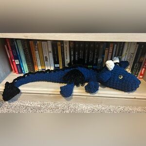 Handmade crochet Plush/ plushie/ stuffie/ stuffed animal/ Amigurumi Dragon